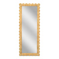 Bama 29.1 x 75 Long Natural Rattan Wall Mirror