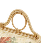 Corey Floral Bamboo Tray