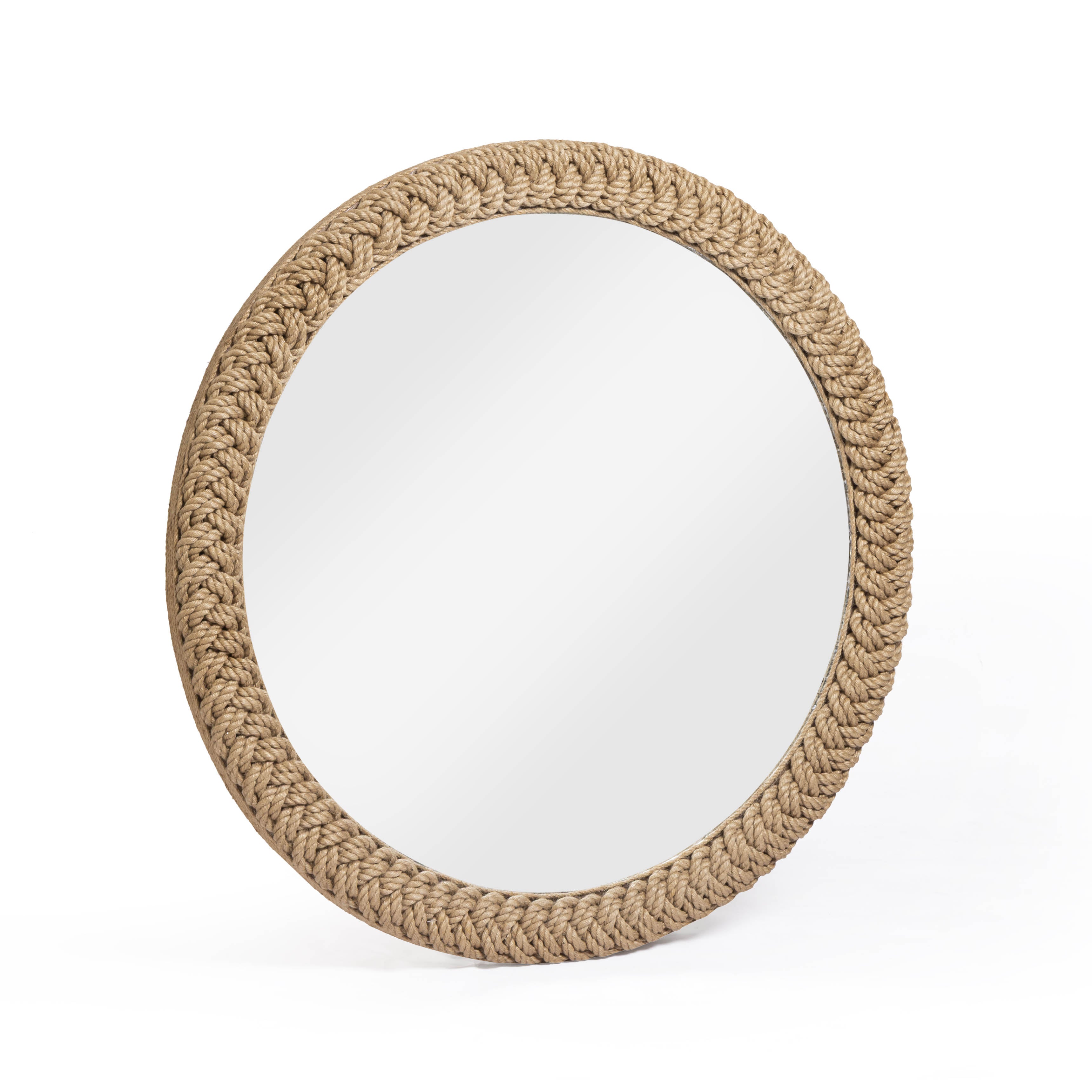 Midge 40.5 Rope Round Wall Mirror