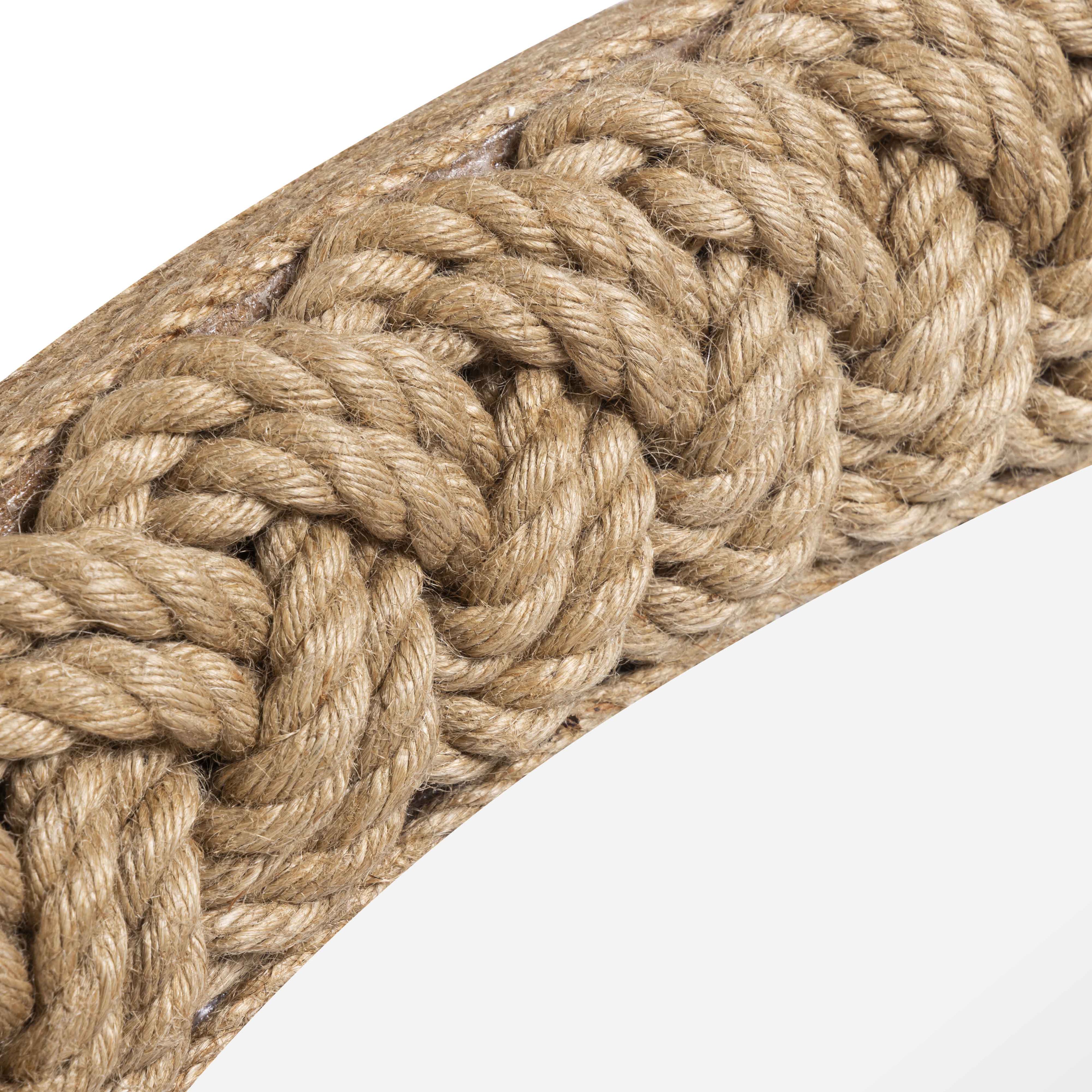 Midge 40.5 Rope Round Wall Mirror