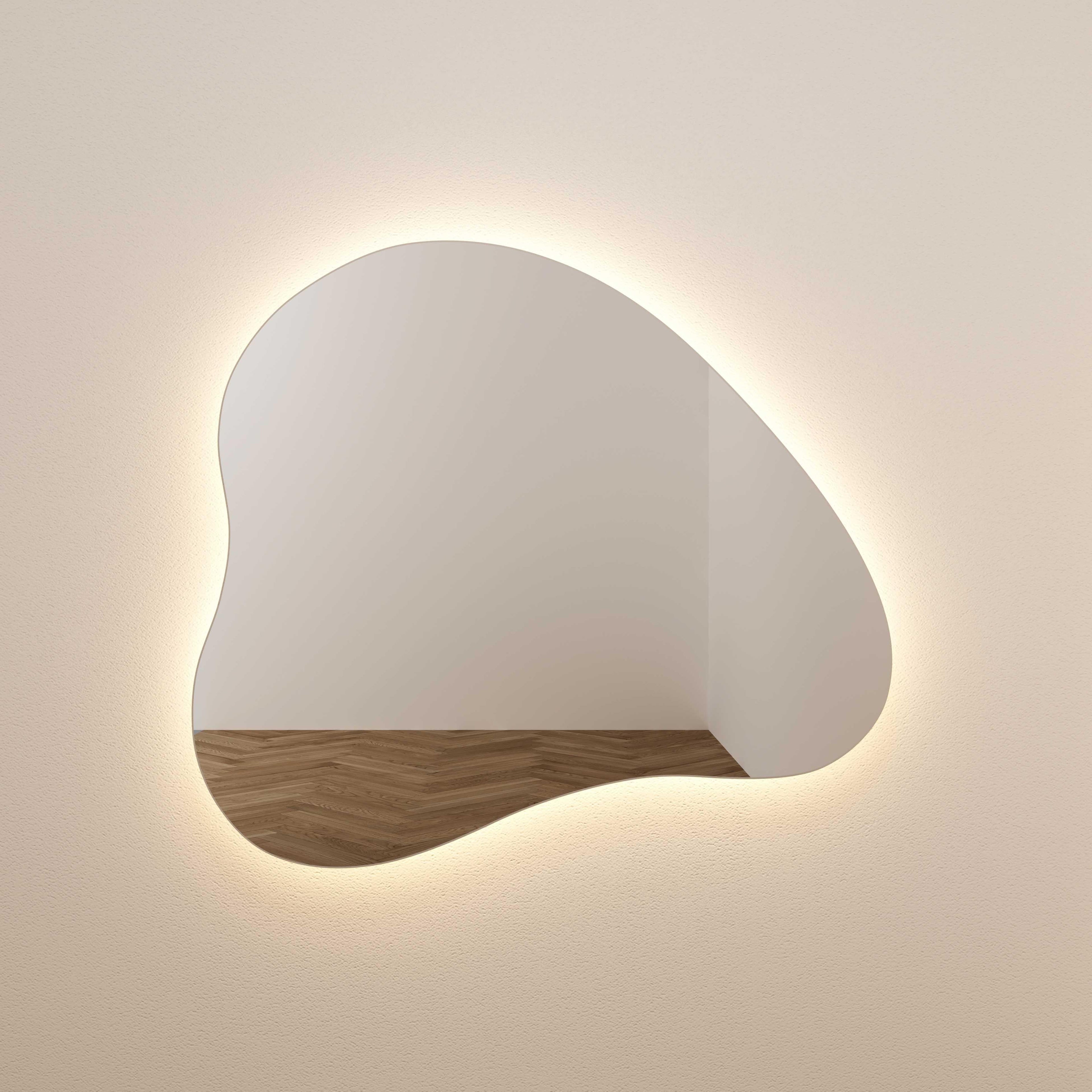 Phoebe 26 LED Teardrop Wall Mirror