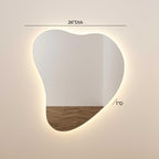 Phoebe 26 LED Teardrop Wall Mirror