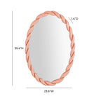Agnes 23.6X35.4 Oval Wall Mirror