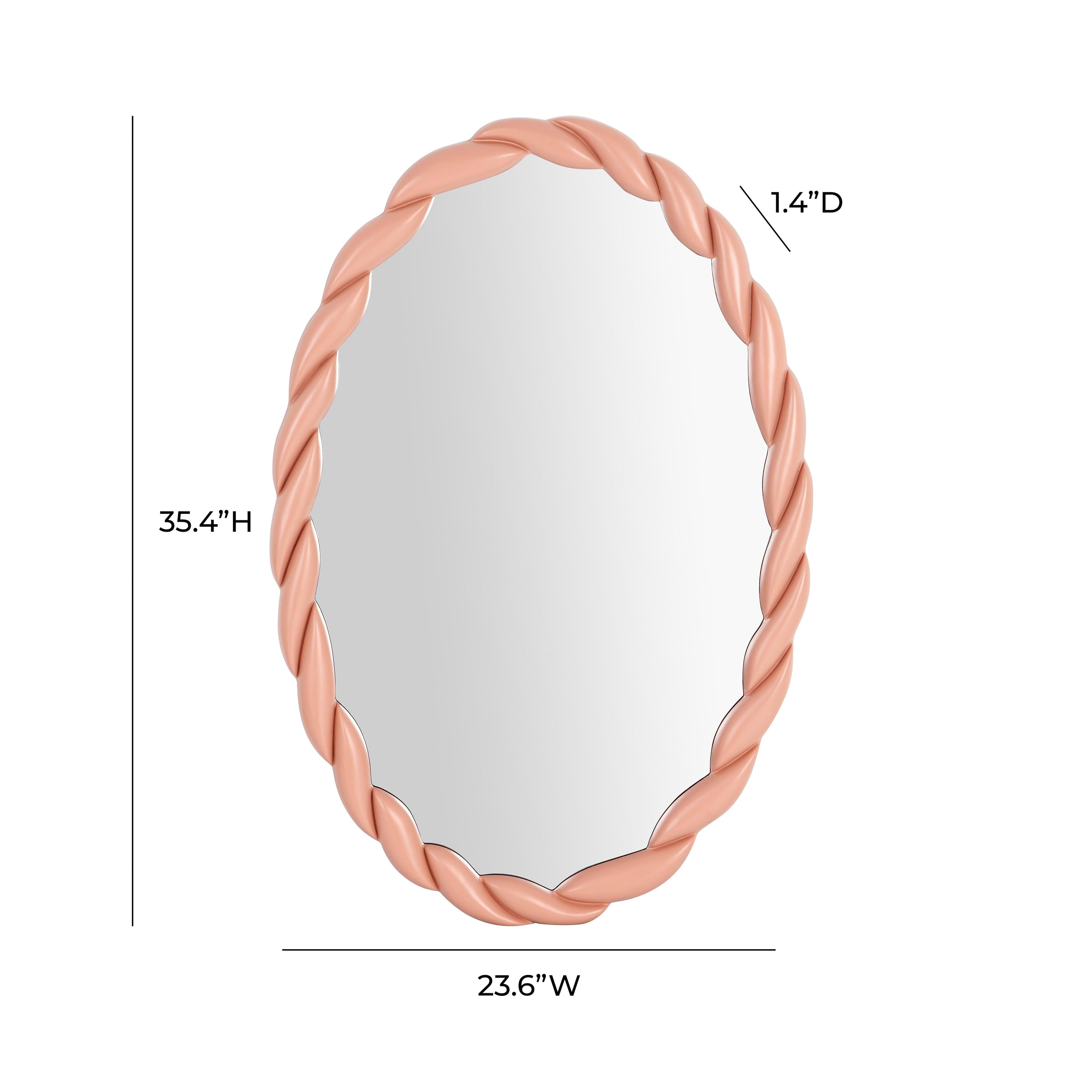 Agnes 23.6X35.4 Oval Wall Mirror