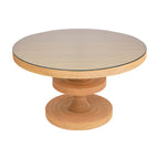 Apollonia 51 Natural Rattan Round Dining Table