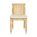 Amara Cream Linen Dining Chair