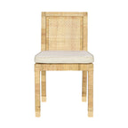 Amara Cream Linen Dining Chair