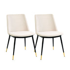 Evora Velvet Dining Chair - Set of 2
