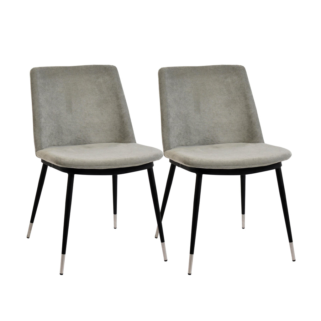 Evora Velvet Dining Chair - Set of 2