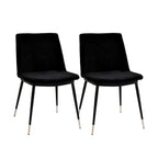 Evora Velvet Dining Chair - Set of 2
