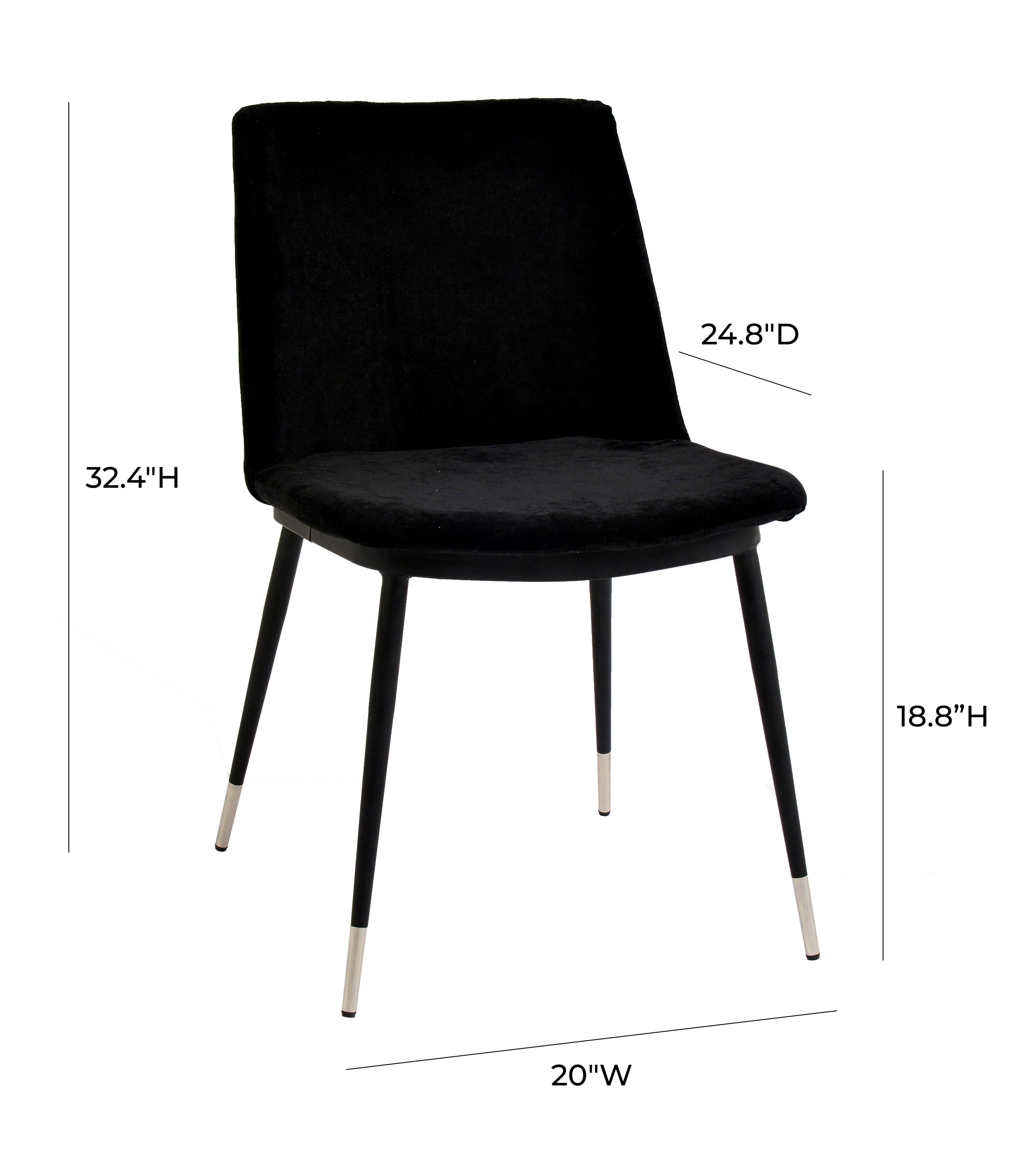 Evora Velvet Dining Chair - Set of 2