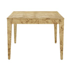 Brandyss 90 Natural Burl Rectangular Dining Table