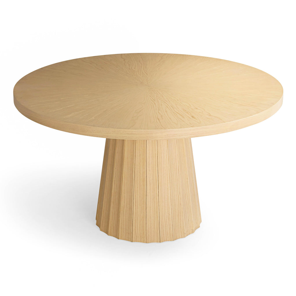 Meri Natural Round Dining Table (41-56)