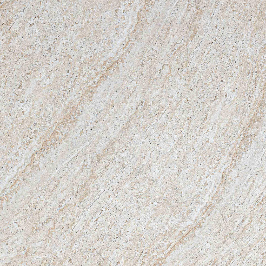 Cynthia 87 Faux Travertine Indoor/Outdoor Concrete Oval Dining Table