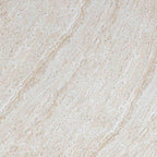 Cynthia 87 Faux Travertine Indoor/Outdoor Concrete Oval Dining Table