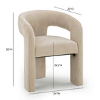 Malone Performance Chenille Dining Chair
