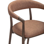 Vina Vegan Leather Dining Chair