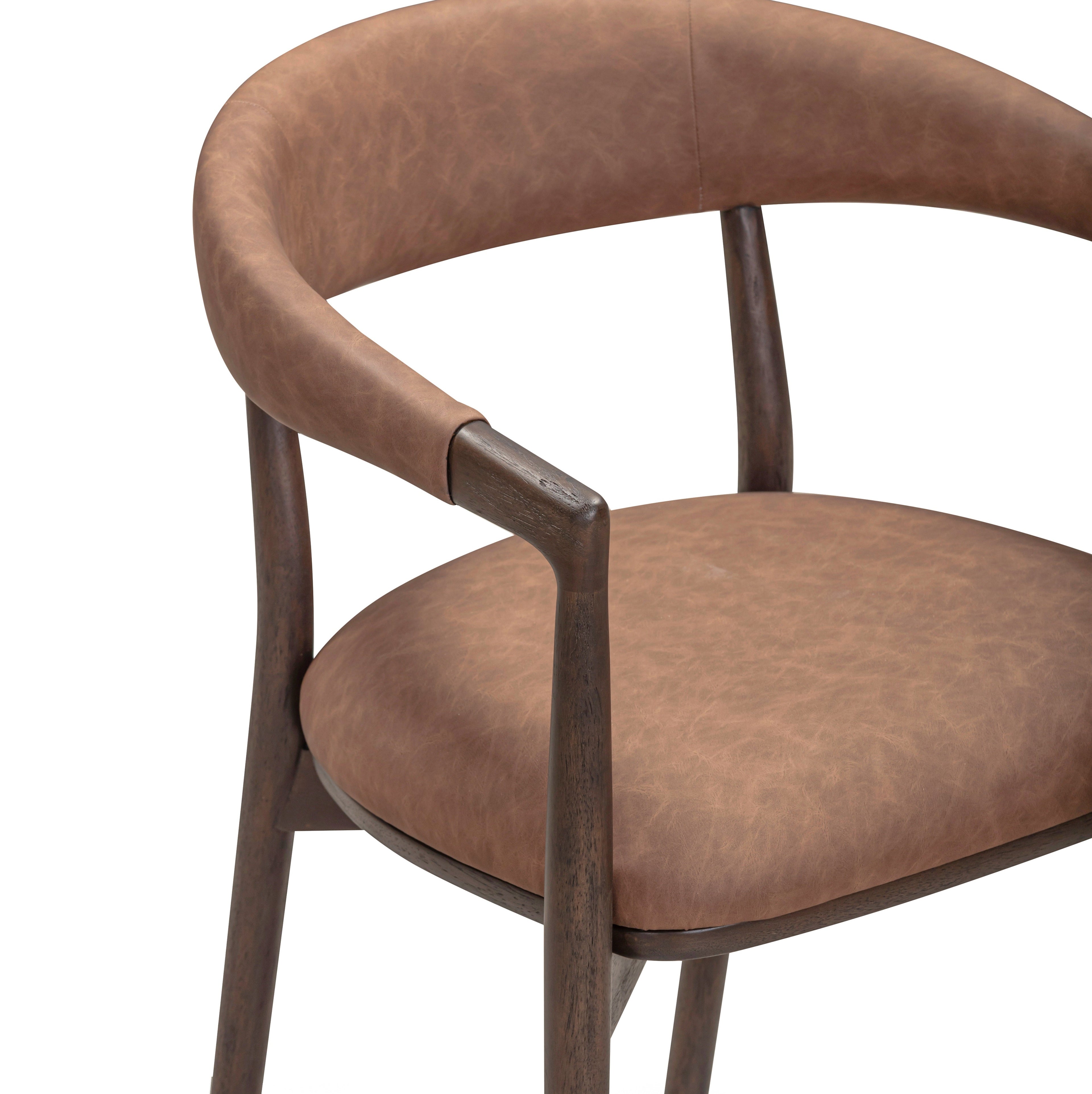 Vina Vegan Leather Dining Chair