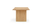 Chelsea 79 Natural Oak Wood Rectangular Dining Table