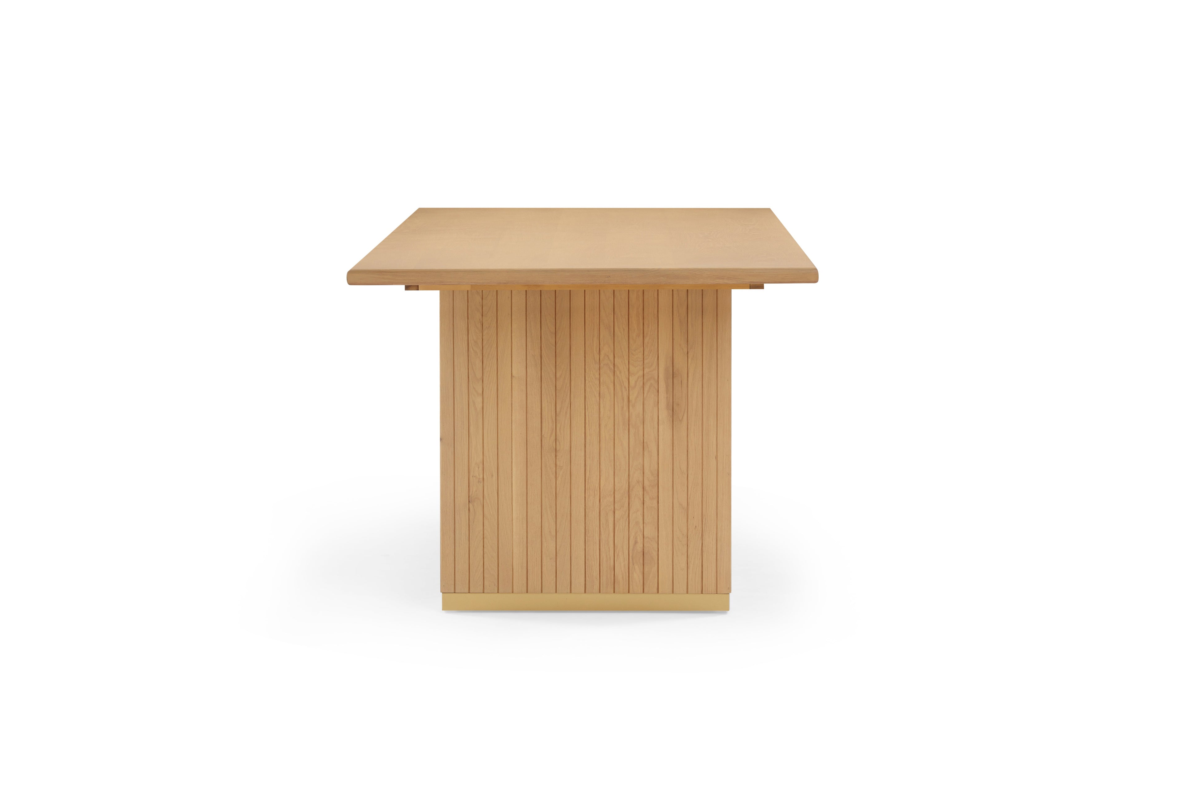 Chelsea 79 Natural Oak Wood Rectangular Dining Table