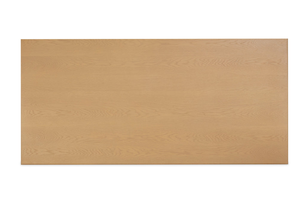 Chelsea 79 Natural Oak Wood Rectangular Dining Table