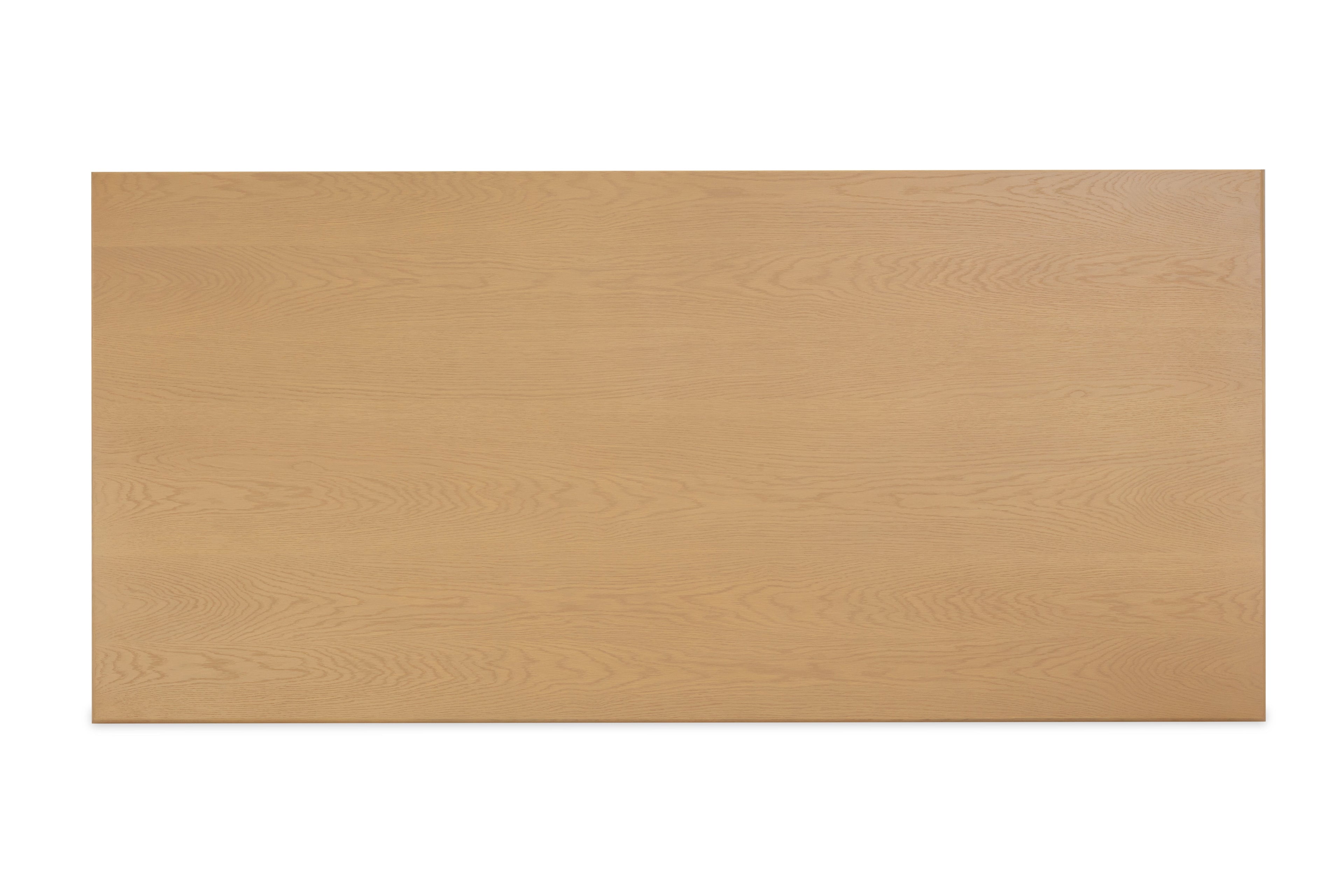 Chelsea 79 Natural Oak Wood Rectangular Dining Table