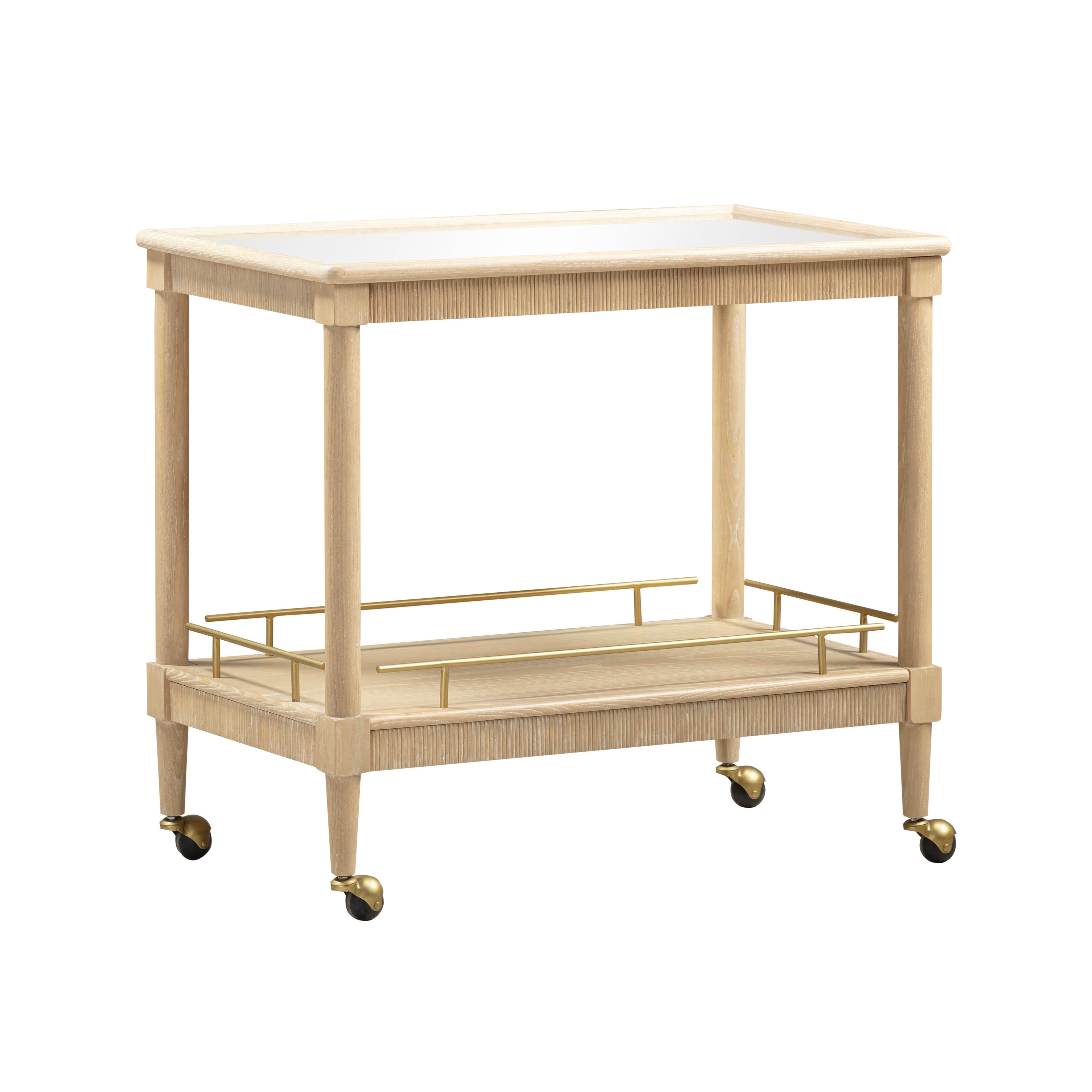 Slosh 37 Natural Ash Bar Cart