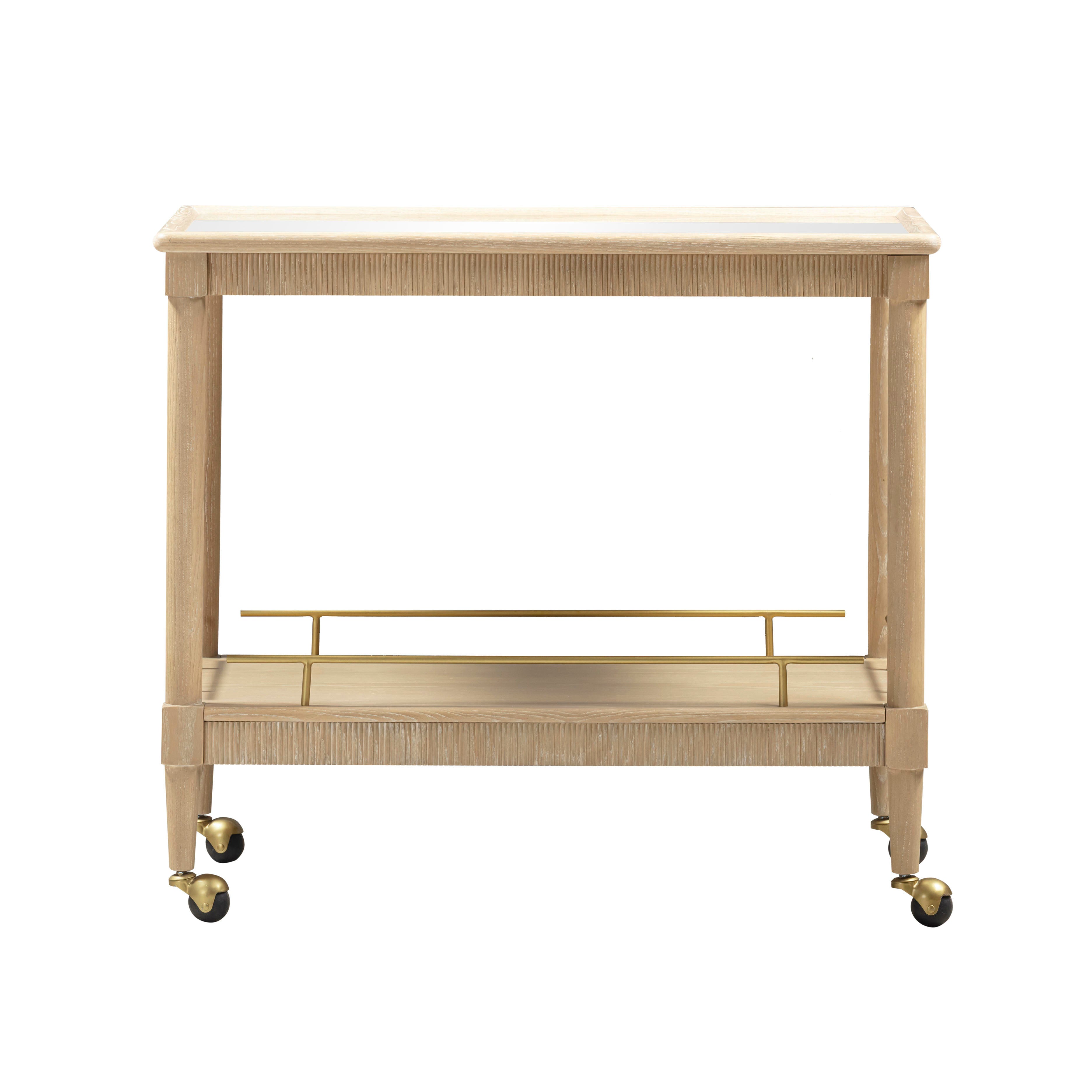 Slosh 37 Natural Ash Bar Cart