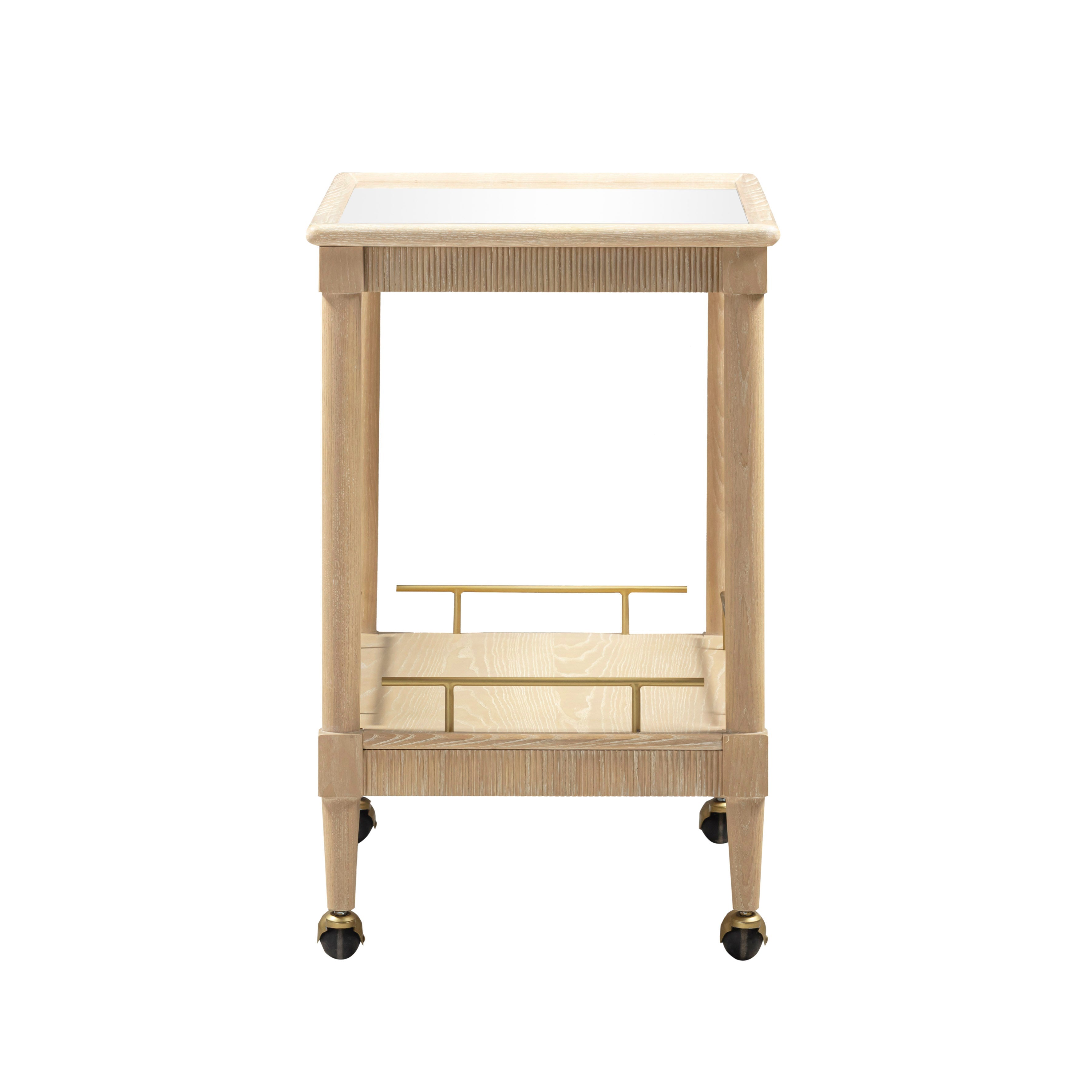Slosh 37 Natural Ash Bar Cart