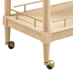 Slosh 37 Natural Ash Bar Cart
