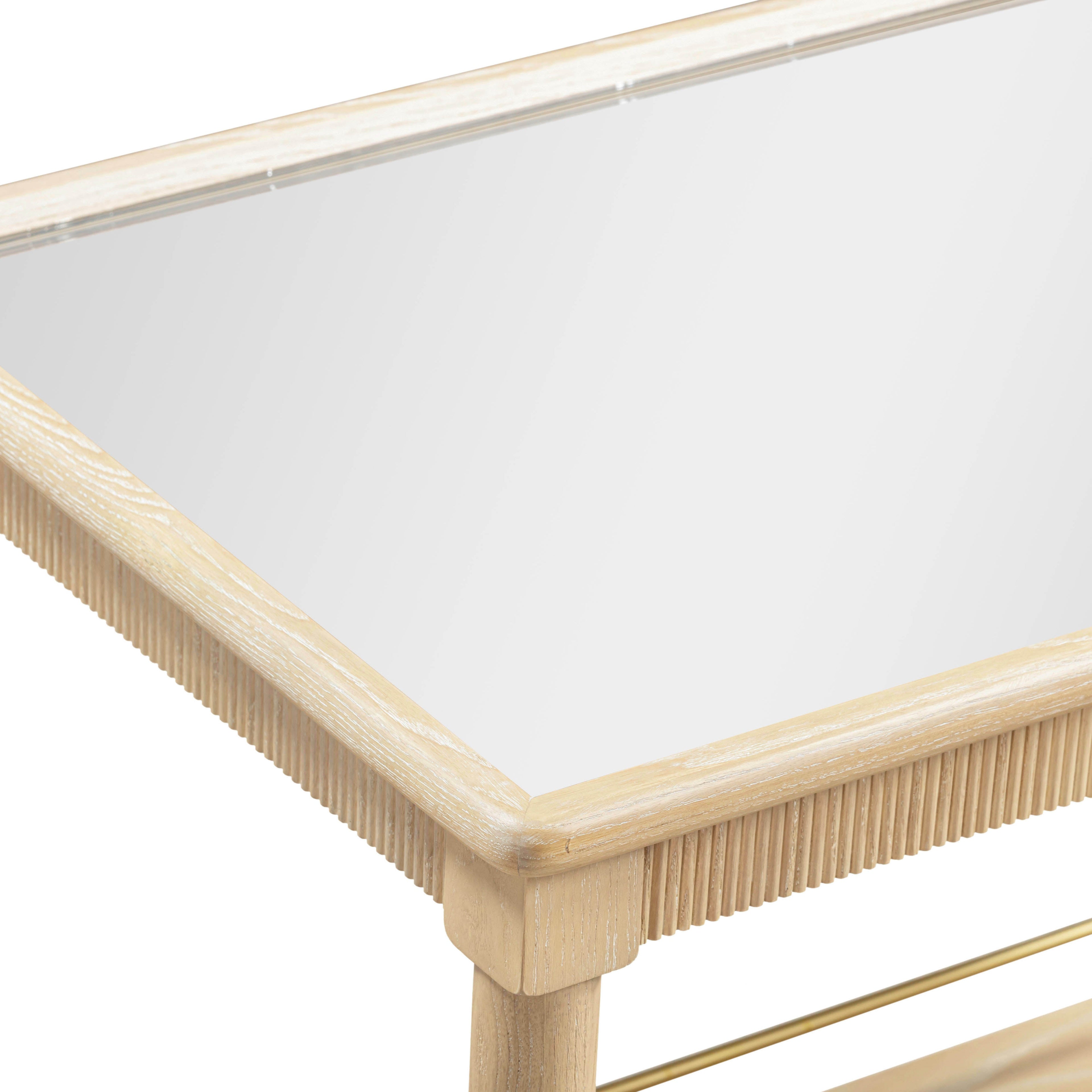 Slosh 37 Natural Ash Bar Cart