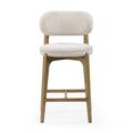 Carnation Performance Fabric Counter Stool