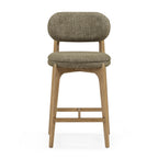Carnation Performance Fabric Counter Stool