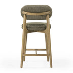 Carnation Performance Fabric Counter Stool