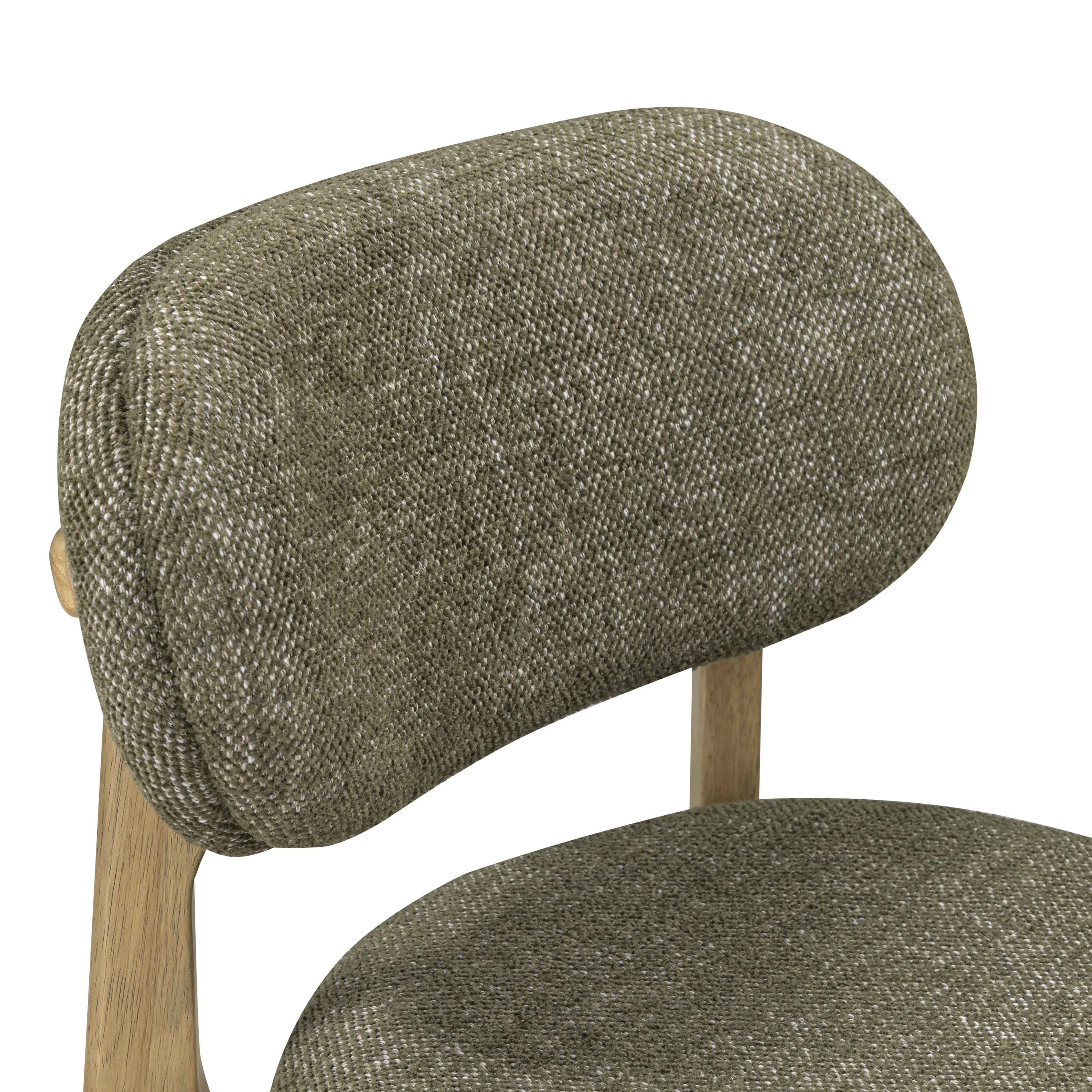 Carnation Performance Fabric Counter Stool