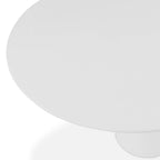Nara 84 Pure White Indoor/Outdoor Concrete Dining Table