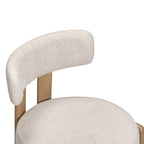Odessa Cream Performance Fabric Dining Chair