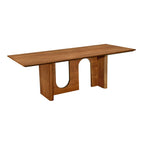 Satra 92 Walnut Rectangular Dining Table