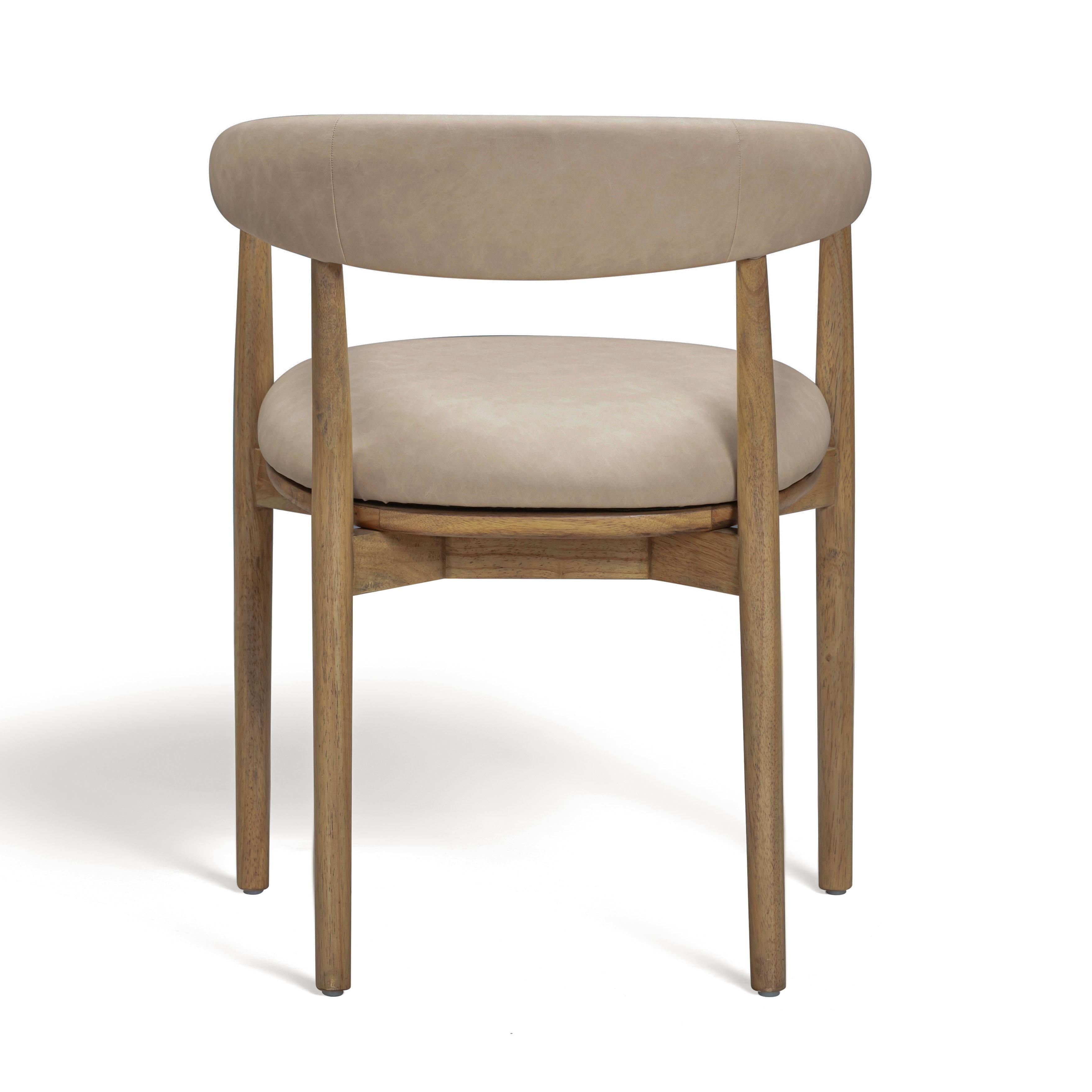 Vina Vegan Leather Dining Chair