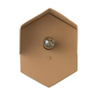 Mokhtar Tan Hexagon Wall Sconce