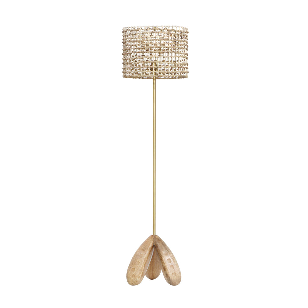 Alondra Wooden Floor Lamp
