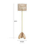 Alondra Wooden Floor Lamp