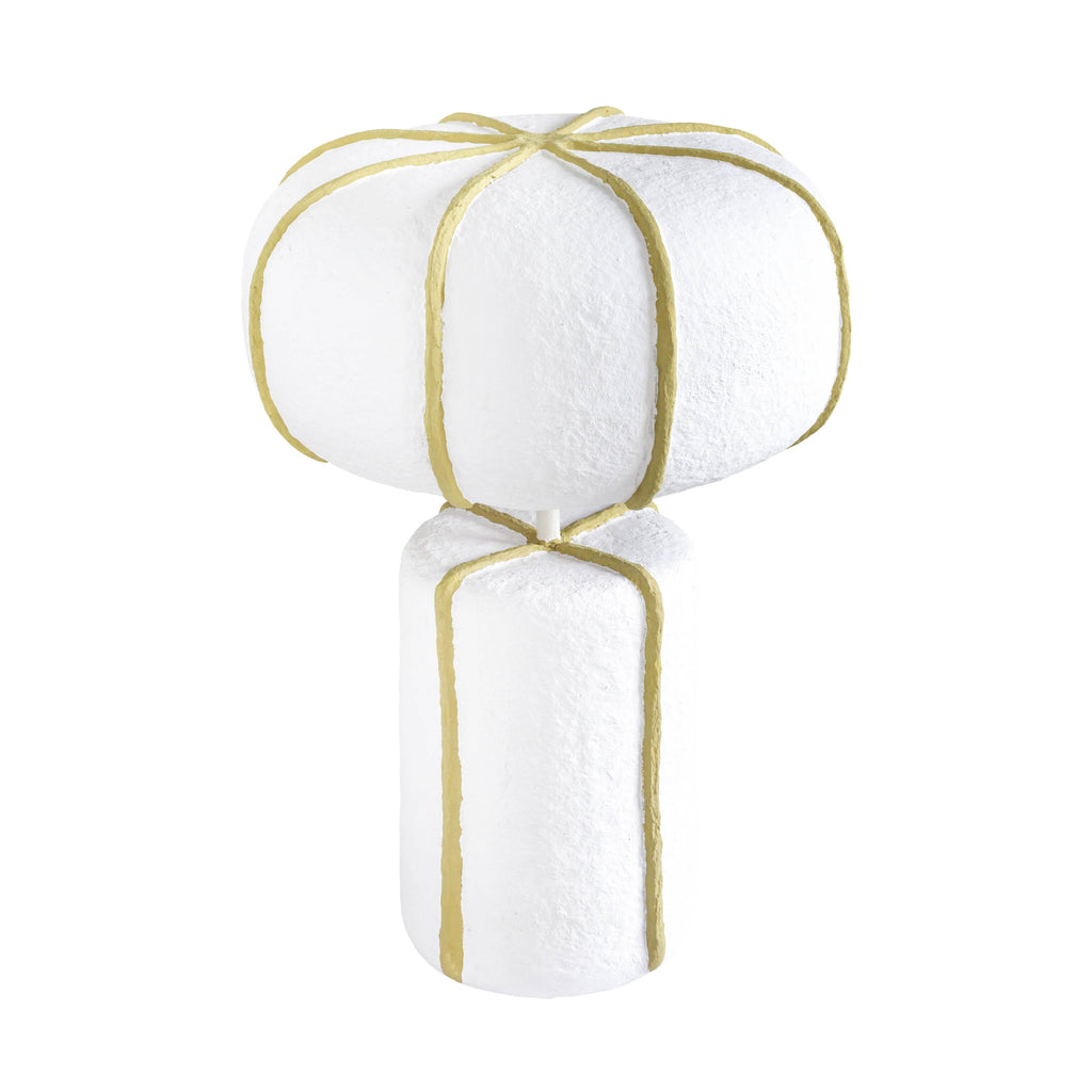 Looma Cotton Mache Table Lamp
