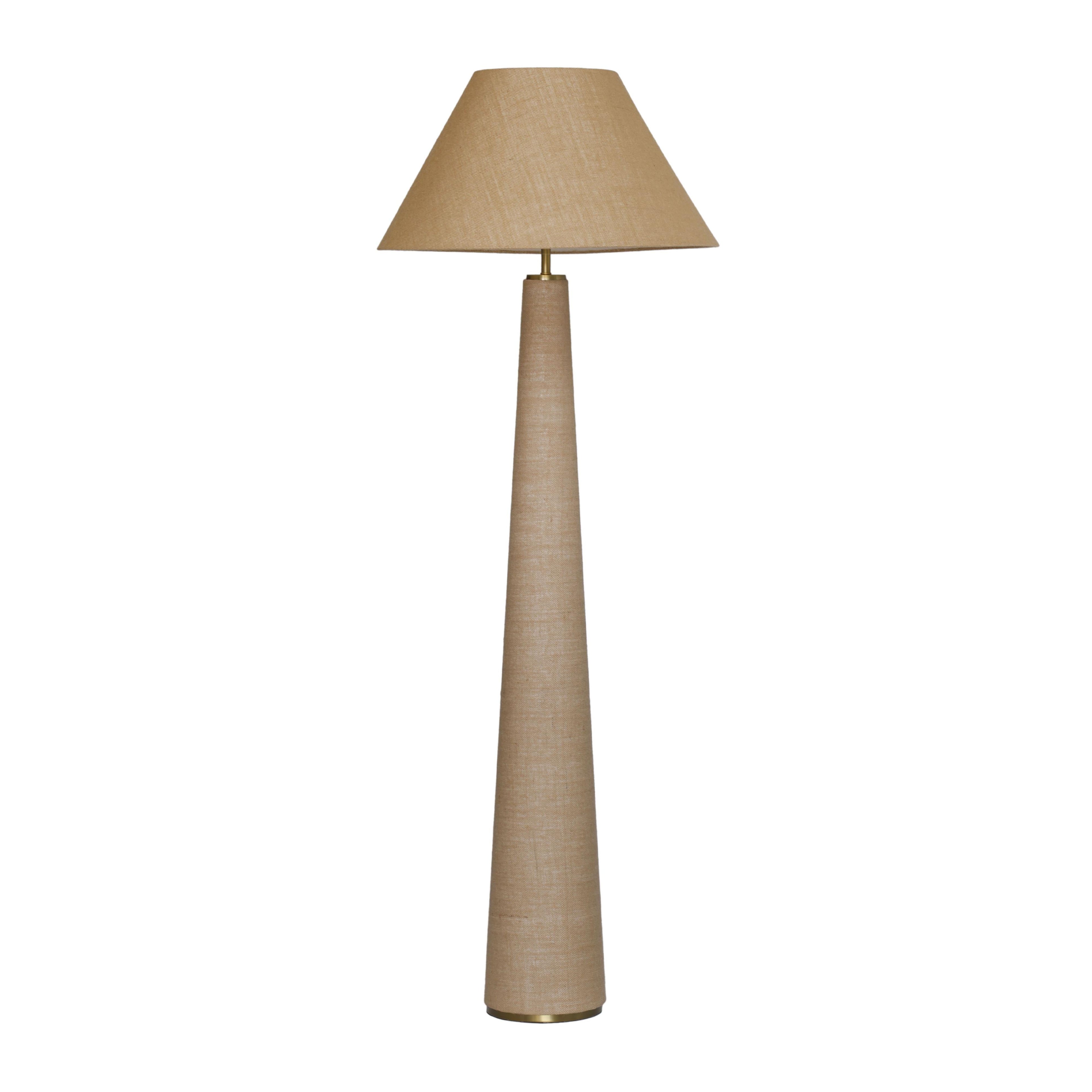 Graham Natural Jute Floor Lamp