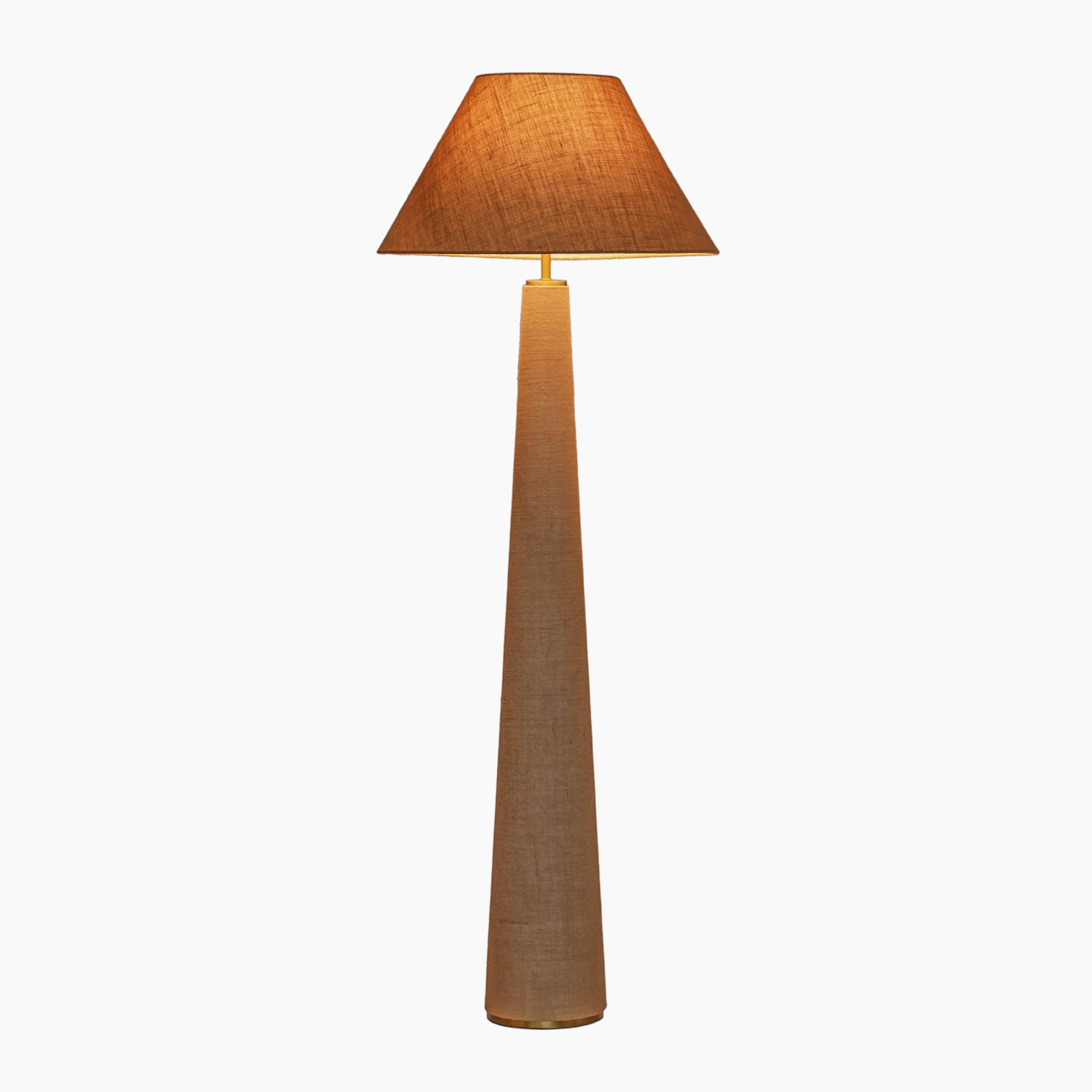 Graham Natural Jute Floor Lamp