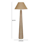 Graham Natural Jute Floor Lamp