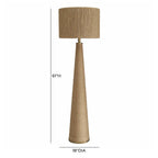 Aya Natural Jute Floor Lamp