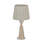Samba White Cotton Table Lamp