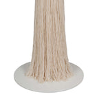 Samba White Cotton Floor Lamp