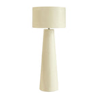 Yala Cream Papier Mache Floor Lamp